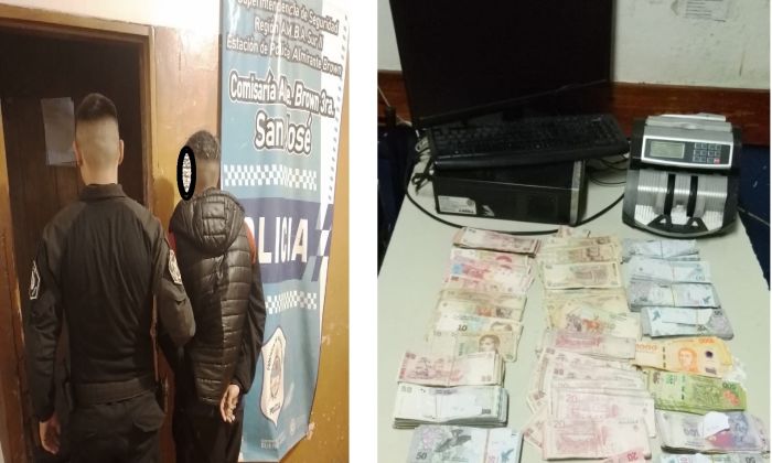 Almirante Brown – Un menor detenido por robo a un supermercado